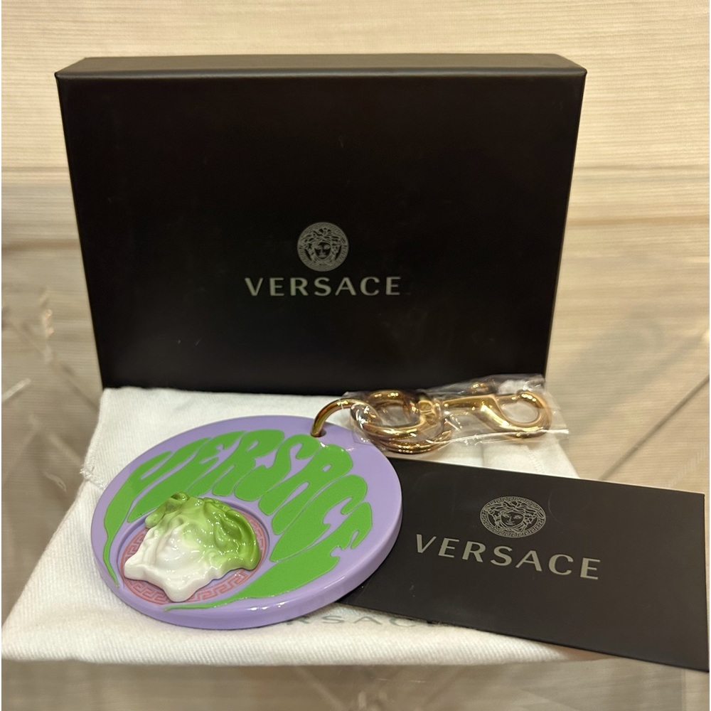 Versace Medusa bag charm, NWT